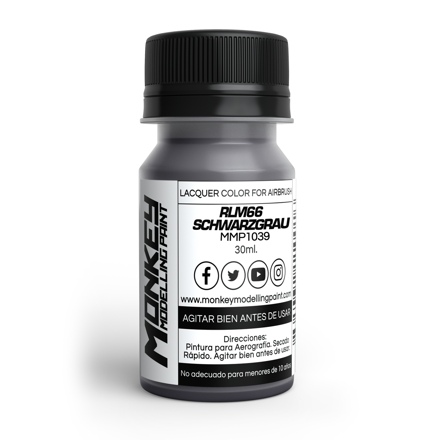 MMP RLM66 SCHWARZGRAU