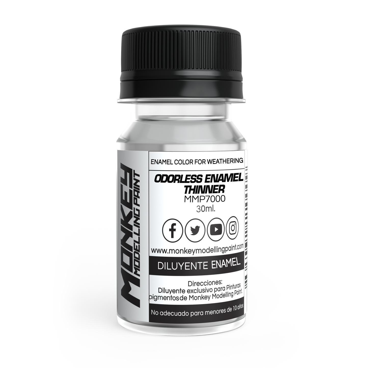 MMP ODORLESS ENAMEL THINNER (WEATHERING Y OLEOS)