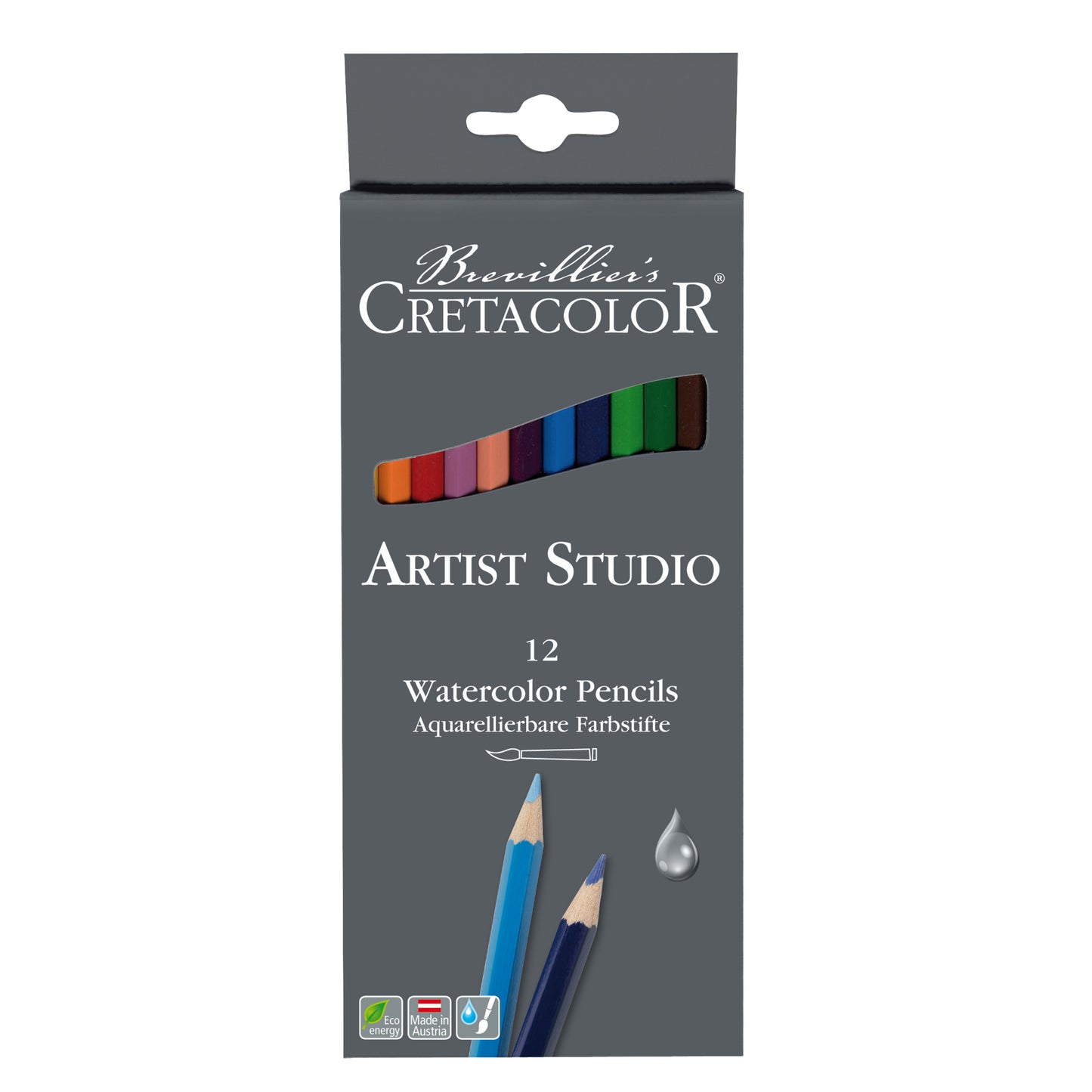 CRETACOLOR ARTIST STUDIO 12 WATERCOLOR PENCILS