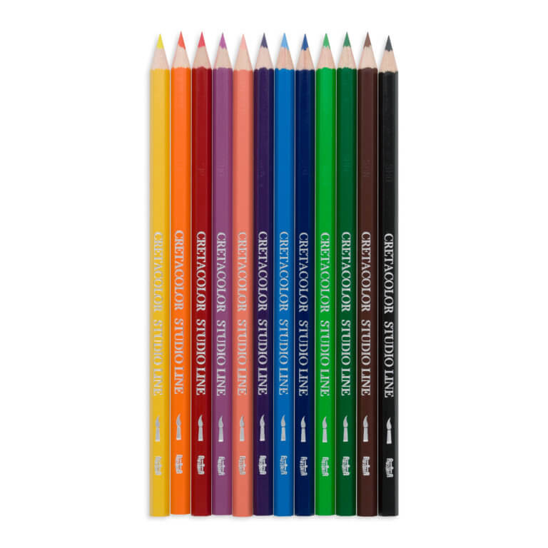 CRETACOLOR ARTIST STUDIO 12 WATERCOLOR PENCILS