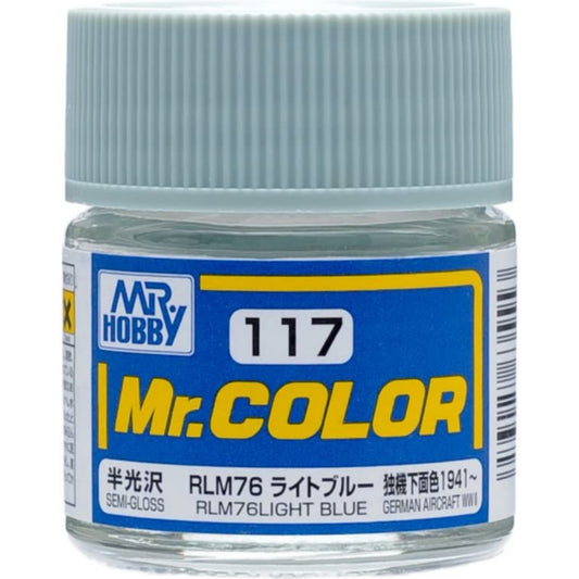 GUNZE SANGYO / MR HOBBY MR COLOR RLM76 LICHTBLAU 117