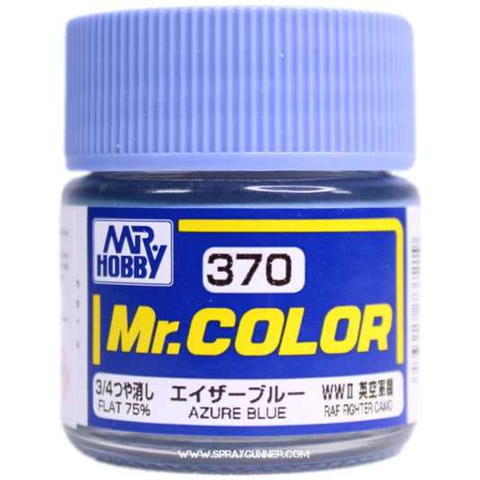 GUNZE SANGYO / MR HOBBY MR COLOR AZURE BLUE 370