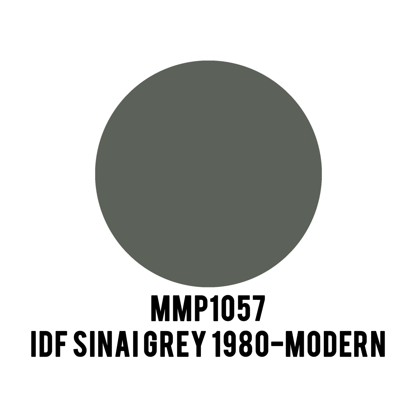 MMP IDF SINAI GREY 1980 - MODERN