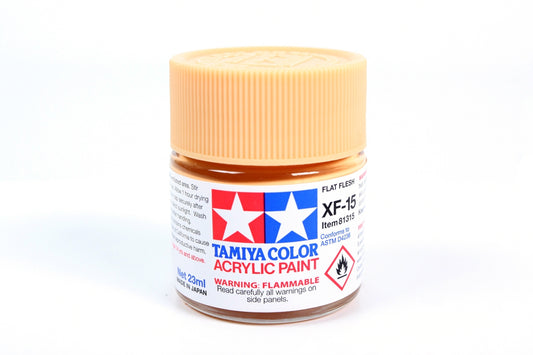 TAMIYA ACRILICA XF15 FLAT FLESH FLAT (JARRA GRANDE) 23ml.