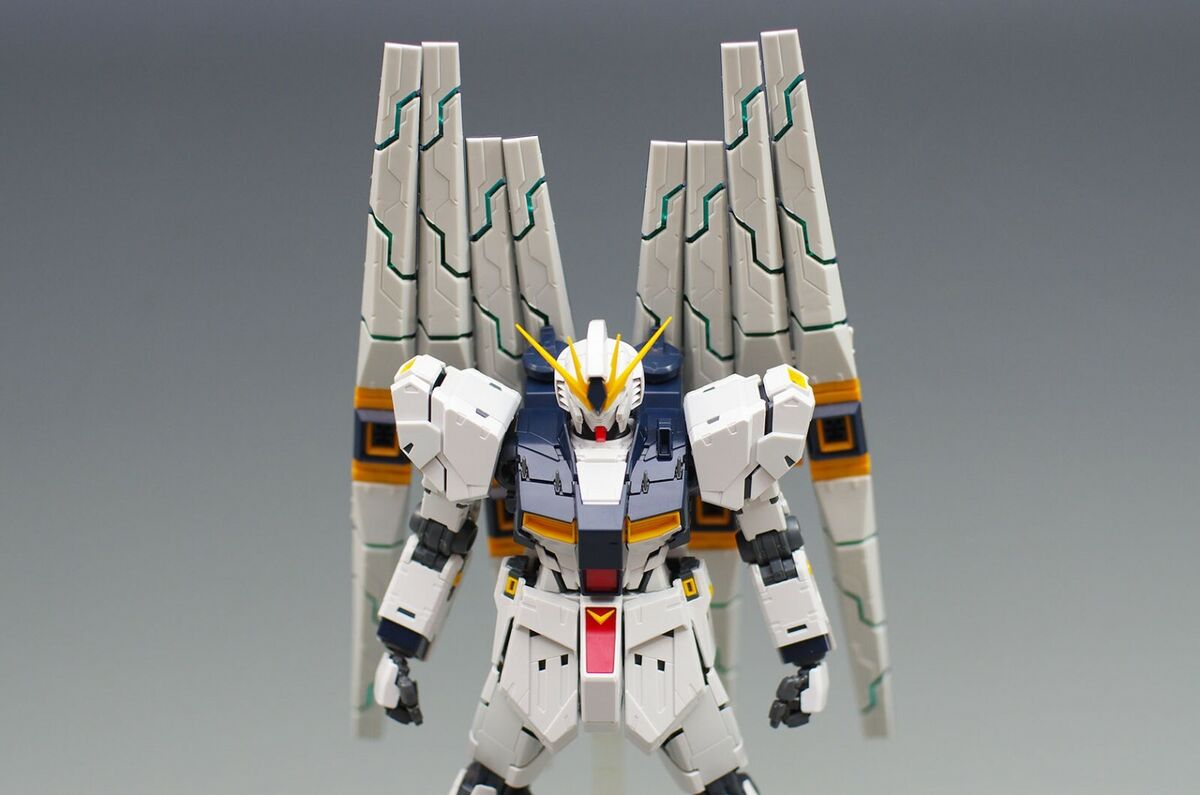 1/00 DX-Hobby MG DOUBLE FIN FUNNEL CUSTON UNIT (for RX-93v) x 12