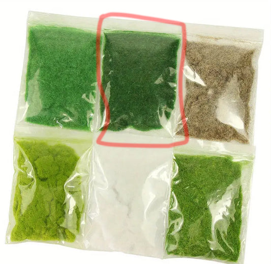 DELI CESPED - PASTO - HIERBA ELECTRO ESTATICO VERDE OSCURO