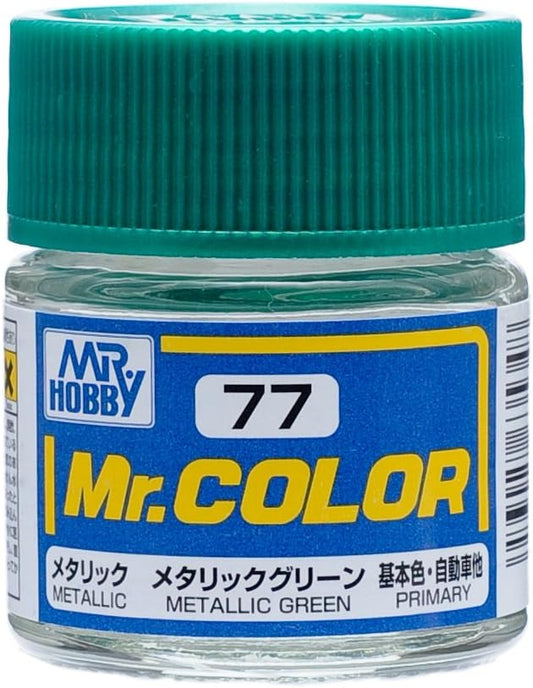 GUNZE SANGYO / MR HOBBY MR COLOR METALLIC GREEN 77