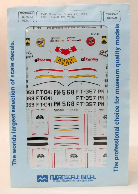 DECALS 1/72 MICROSCALE T-80 SHOOTING STAR