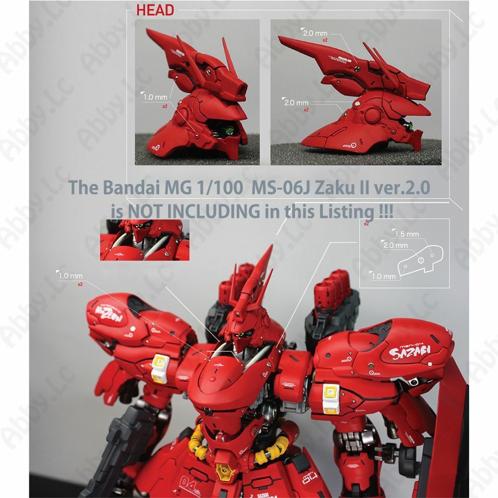 1/100 RESIN MSN-04 SAZABI FORMANIA VER. (recast E2046)