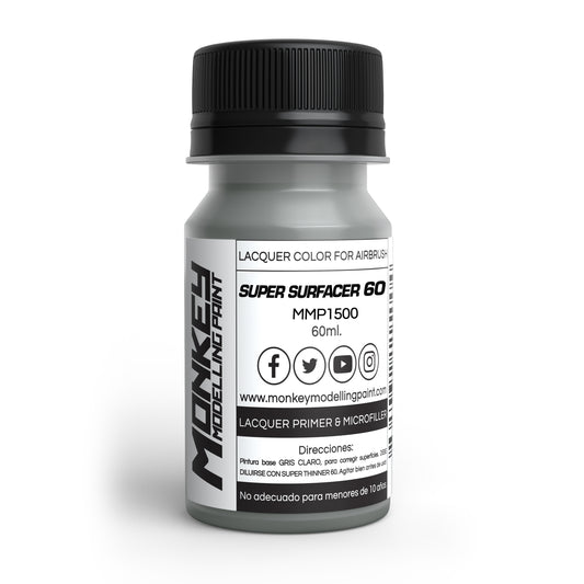 MMP PRIMER SUPER SURFACER 60 GRIS