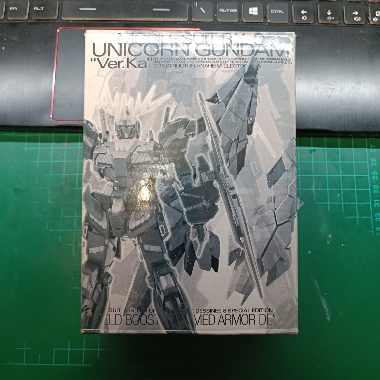1/100 MG RX-0 Unicorn 02 BANSHEE Gundam Ver.Ka Shield Booster Armed Armor DE