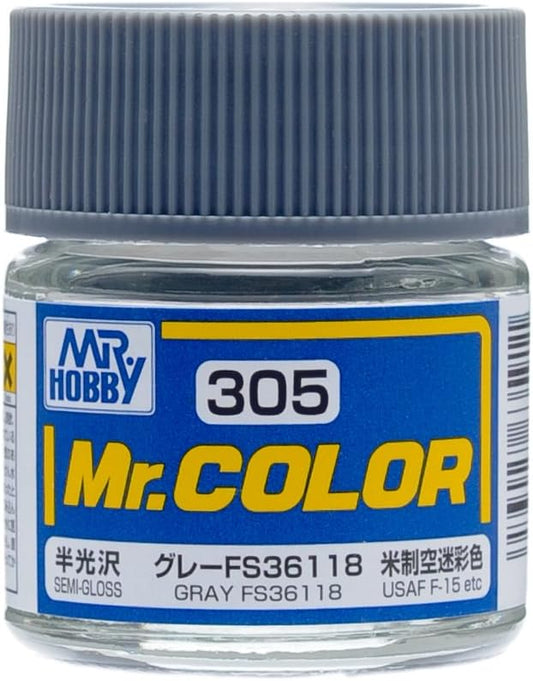 GUNZE SANGYO / MR HOBBY MR COLOR MEDIUM GUNSHIP GREY FS36118 C305