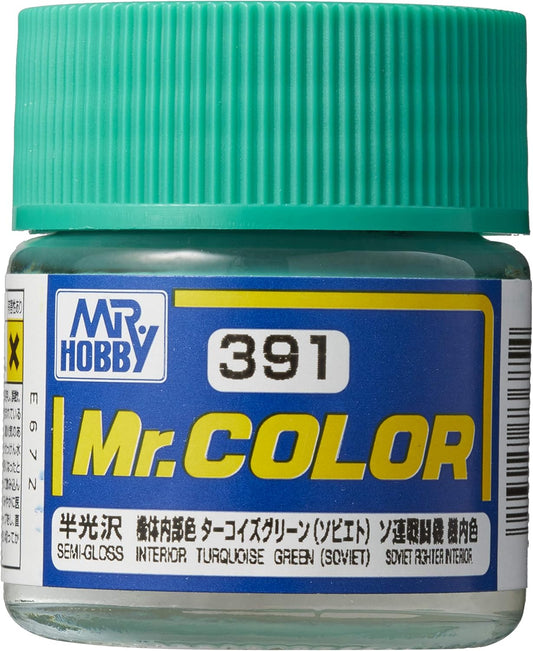 GUNZE SANGYO / MR HOBBY MR COLOR SOVIET INTERIOR TURQUOISE C391