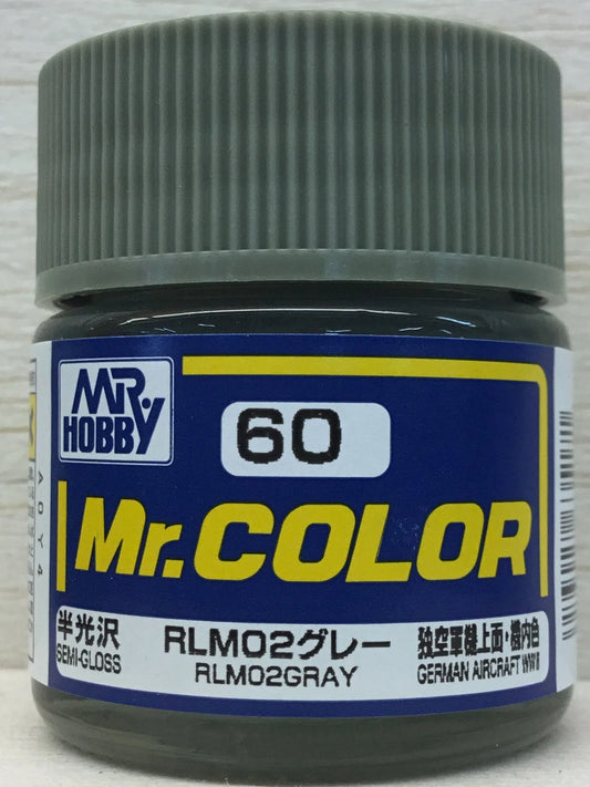 GUNZE SANGYO / MR HOBBY MR COLOR RLM02 GRAY 60