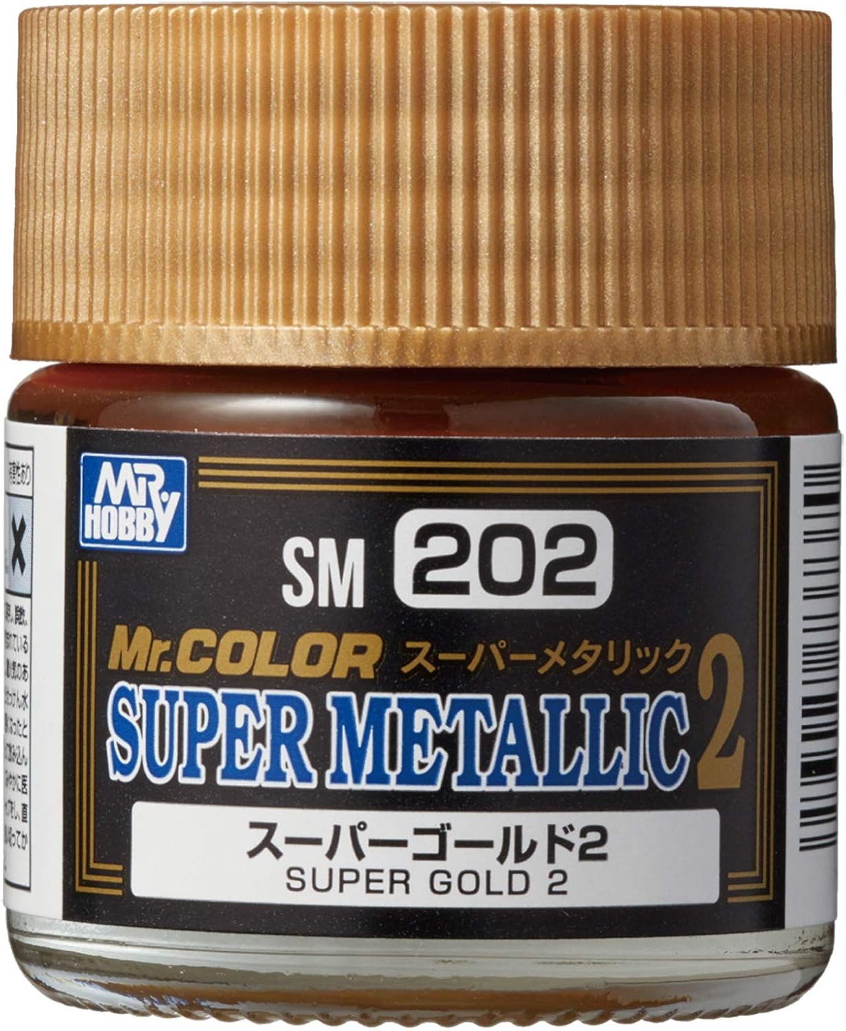 GUNZE SANGYO / MR HOBBY MR COLOR SUPER METALLIC 2 SUPER GOLD 2 SM202