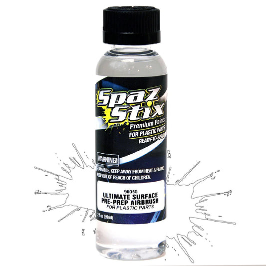 SPAZ STIX ULTIMATE SURFACE PREPARATION CLEAR PRIMER / SURFACER AIRBRUSH