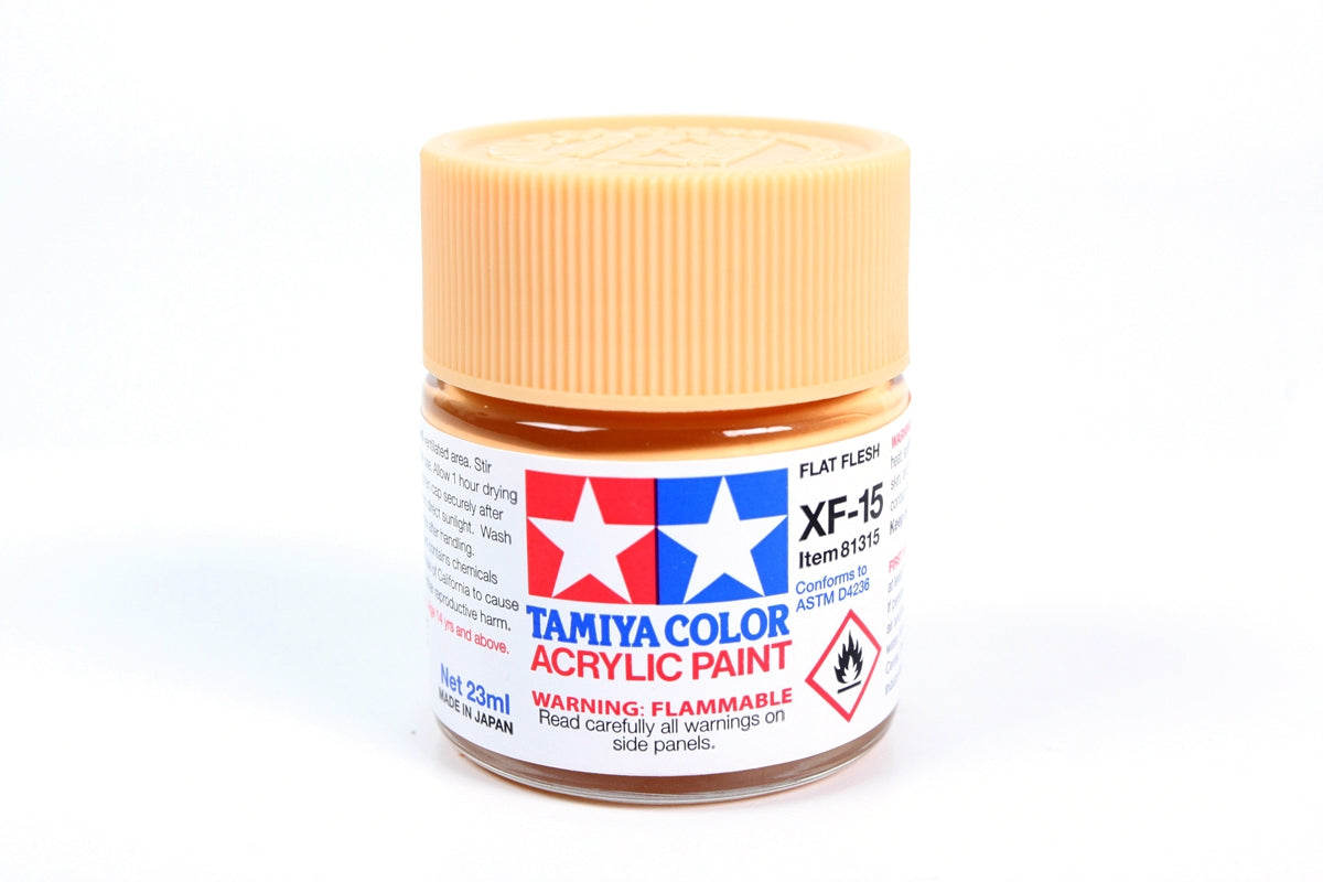 TAMIYA ACRILICA XF15 FLAT FLESH FLAT (JARRA GRANDE) 23ml.